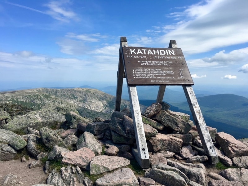Mount Katahdin and Hamlin Peak Trail