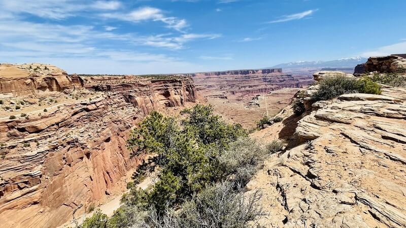 Grand View Point Trail in Moab