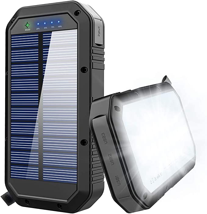 OEUUDD Portable Solar Power Bank